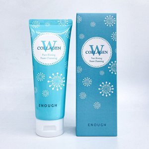 ENOUGH Пенка для умывания с морским коллагеном W COLLAGEN PURE SHINING FOAM CLEANSING , 100мл