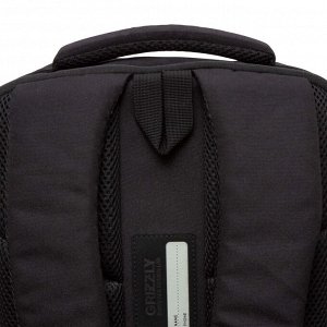 Рюкзак молодежный GRIZZLY с карманом для ноутбука 15", анатомической спинкой, для мальчика, мужской
