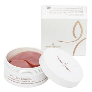 Гидрогелевые патчи c экстрактом граната BeauuGreen Pomegranate&amp;Ruby Hydrogel Eye Patch, 60шт