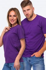 Базовая хлопковая футболка унисекс Happyfox