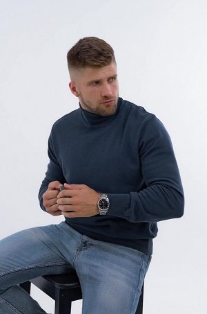 Мужской джемпер с высоким воротом
