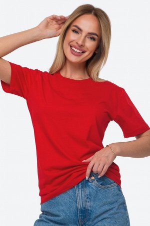 Базовая хлопковая футболка унисекс Happyfox
