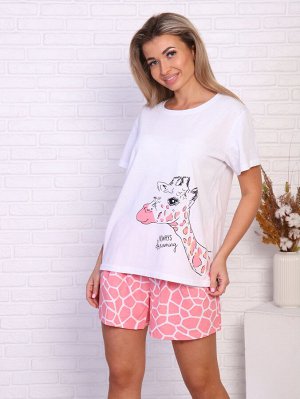 Пижама "Фауна", шорты