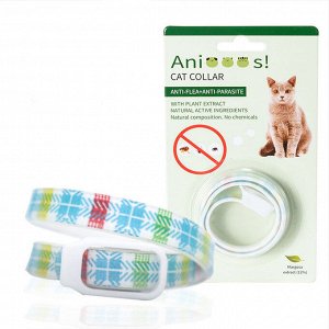 Ошейник от блох и клещей для животных Anis Cat Collar / 52 см