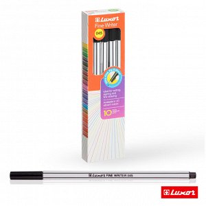Ручка капиллярная Luxor &quot;&quot;Fine Writer 045&quot;&quot; черная, 0,8мм