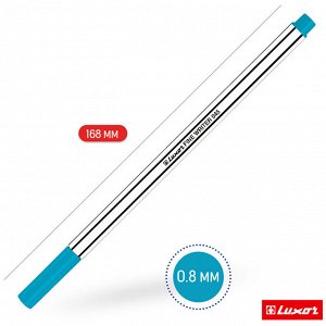 Ручка капиллярная Luxor &quot;&quot;Fine Writer 045&quot;&quot; голубая, 0,8мм