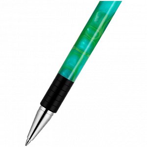 Ручка шариковая подарочная Berlingo ""Fantasy"" синяя, 0,7мм, корпус: бирюзовый акрил