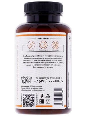 Гриб Кордицепс, экстракт.  Иммуностимулятор, адаптоген, 90 капс