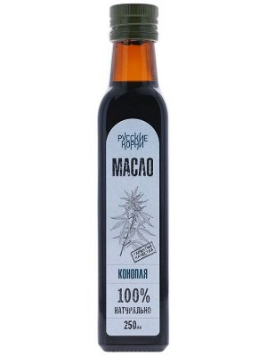Масло конопляное "Premium" 1-й холодный отжим, стекло 250 мл.