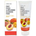 Пенка для умывания LebelAge Fruit Peach&amp;Apple Mango Cleansing Foam, 100мл