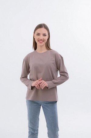 Женский лонгслив оверсайз Happyfox