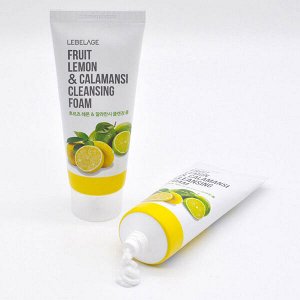 Пенка для умывания LebelAge Fruit Lemon&Calamansi Cleansing Foam, 100мл