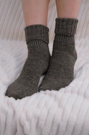 Женские удлиненные шерстяные носки Happyfox