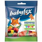Мармелад «Babyfox» жевательный, с соком ягод и фруктов