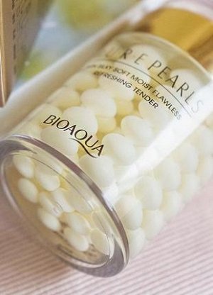 Жемчужный крем для лица с шелковистым покрытием BioAqua Pure Pearls, 60 гр.