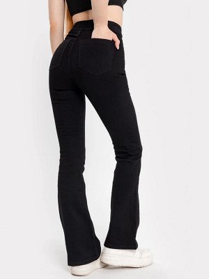 Брюки женские джинсовые черные