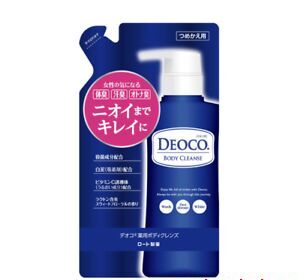 Жидкое мыло для тела против запаха, Rohto Deoco Body Cleanse