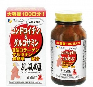 Хондроитин и глюкозамин FINE JAPAN