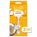 Gillette Venus станок comfortglide(Olay) с 2 кассетами