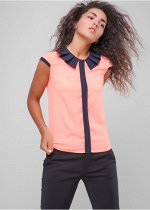 Блузка J1007-15 цвет: Персиковый