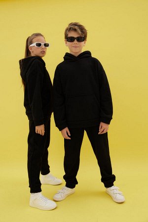 Спортивный костюм детский с начесом Октант цвет Чёрный