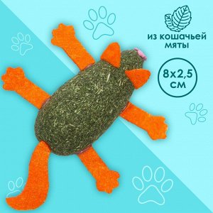 Игрушка для кошек «Кот» из кошачьей мяты, 8 х 2.5 см