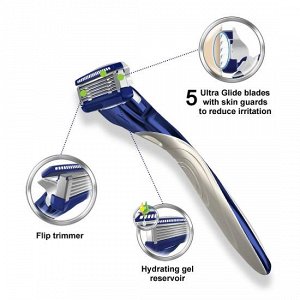 Wilkinson Sword Hydro5 Sensitive бритвенный станок с 1 кассетой без подставки