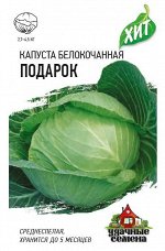 Капуста белокоч. Подарок 0,1 г (для квашения) ХИТ х3
