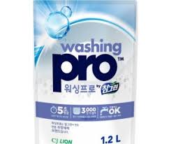 CJ LION Ср-во д/посуды "Washing PRO"  1200мл (мягкая упак.) /12шт/