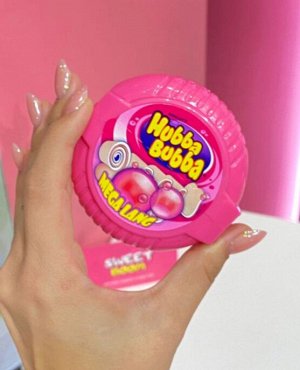 Жевательная резинка со вкусом бабал гам Hubba Bubba Mega Long Bubbl Gum / Лента Хубба Бубба рулетка 56 гр