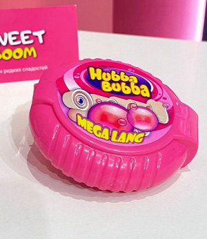 Жевательная резинка со вкусом бабал гам Hubba Bubba Mega Long Bubbl Gum / Лента Хубба Бубба рулетка 56 гр