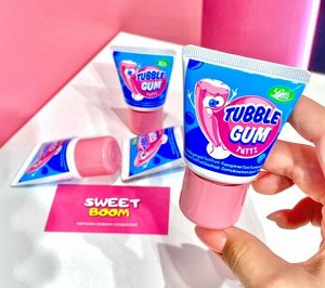 Жевательная резинка в тюбике со вкусом тутти-фрутти Lutti Tubble Gum Tutti Frutti 35 гр