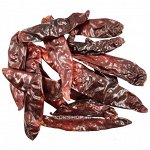 Чили перец стручки сушеный, красный острый 100гр