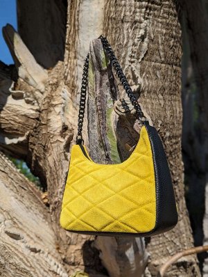Сумка с цепочкой AB.Z · Pelle · 21-19 (370) AMARILLO