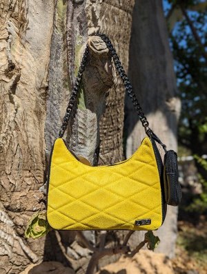 Сумка с цепочкой AB.Z · Pelle · 21-19 (370) AMARILLO