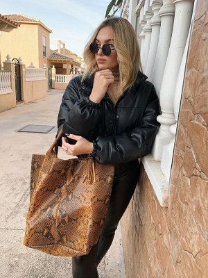 Сумка-шоппер PELLE - Shopper PITON CUERO