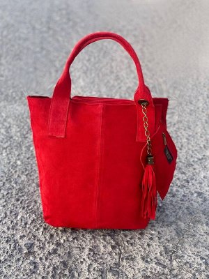 Сумка-шоппер Ab.Zapatos Pelle SHOPPER ser (590) rojo