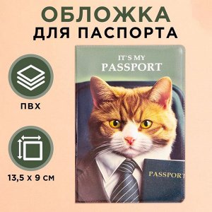 Обложка для паспорта «Это мой паспорт», ПВХ. 9568790