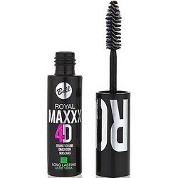 Bell Royal Maxxxx 4D black - Тушь для глаз с моделирующими волокнами и алоэ вера, черная, 8 мл
