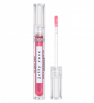 LuxVisage Блеск - бальзам для губ JELLY ROSE увлажнение