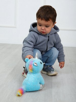 ТД033 Толстовка "Soft" (серо-голубой)