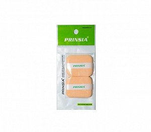 Prinsia Square Keron Puff (2 pcs) Спонжи прямоуголные с держателем для пудры