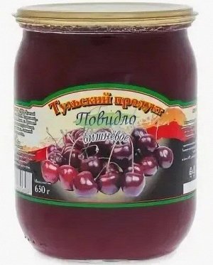 Повидло 630 гр вишневое  ГОСТ Тульский продукт