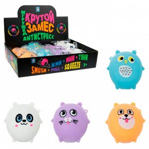 Игрушка Крутой замес котик, панда, сова, хомяк , 8,5*8,5см 1Toy Т23002