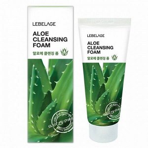 Пенка для умывания с экстрактом алоэ LebelАge Aloe Cleansing Foam, 100мл