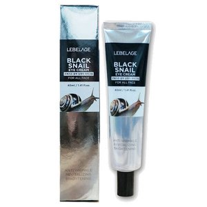 Крем для век с муцином черной улитки LebelAge Black Snail Eye Cream EX, 40мл