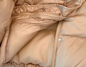 Куртка женская цвет молочный шоколад