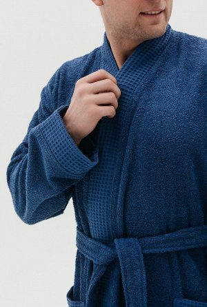 Халат махровый мужской кимоно "Сэнто"