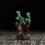 ВЫВОДИМ Декоративный коралл &quot;Синулярия мини&quot;, 6 х 3,5 х 8,5 см, зелёный   7422247