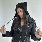 Шапка женская чепчик с ушками кошки
